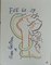 Jean Cocteau, Eve and the Snake, Lithograph, Image 2