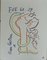 Jean Cocteau, Eve and the Snake, Lithographie 2
