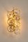 Golden Gilded Brass and Crystal Sconces by Palwa, Germany, 1960s, Set of 2, Image 10