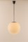 Lámpara colgante en forma de bola de ópalo de Peill Putzler, Germany, años 70, Imagen 4