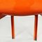 Mid-Century Italian Orange Plastic Selene Chairs by Magistretti Artemide, 1960s, Set of 2 16