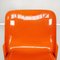 Mid-Century Italian Orange Plastic Selene Chairs by Magistretti Artemide, 1960s, Set of 2 12