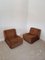 Fauteuils Vintage en Tissu Marron, 1970s, Set de 2 7