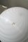 Lámpara de techo vintage de cristal de Murano en blanco, Imagen 8