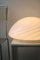 Lámpara de techo vintage de cristal de Murano en blanco, Imagen 4