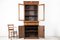 19th Century English Oak Estate Bookcase Cabinet 19