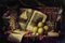 Massimo Reggiani, Bodegón, óleo sobre lienzo, enmarcado, Imagen 2