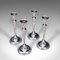 Antique English Victorian Candleholders, Set of 4, Image 7