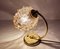 Vintage Bubble Glass and Brass Table Lamp, 1960s 10