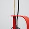Lámpara de pie roja de Toio Achille Pier Castiglioni para Flos, años 60, Imagen 5