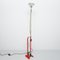 Red Floor Lamp by Toio Achille Pier Castiglioni for Flos, 1960s 1