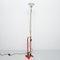 Red Floor Lamp by Toio Achille Pier Castiglioni for Flos, 1960s, Image 1