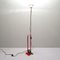 Lámpara de pie roja de Toio Achille Pier Castiglioni para Flos, años 60, Imagen 2