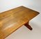 Mid-Century Oak Monastery Table, 1960s 3