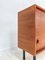 Kleines minimalistisches Vintage Teak Sideboard mit Metallbeinen, 1960er 3