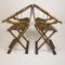 Late Qing Dynasty Hardwood Folding Chairs, Set of 2, Image 2