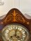 Antique 19th Century French Rosewood Marquetry Inlaid Eight Day Mantel Clock, Image 5