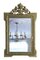Large Antique Gilt Wall Mirror or Overmantle, 19th Century 1