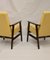 Fauteuils Lily 300-190 en Tissu Pierre Frey Jaune par Henryk Lis, 1970s, Set de 2 3