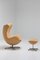 Chaise Egg par Arne Jacobsen pour Fritz Hansen, Set de 2 1