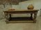 Large Antique English Scrub Top Pine Refectory Dining Table 5