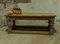 Large Antique English Scrub Top Pine Refectory Dining Table 2