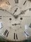 Horloge Longue George III Antique en Chêne et Acajou avec Mouvement Phase de Lune 8 Jours par Edward White Birmingham 18