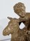Patinated Terracotta Sculpture of Putti Playing with a Goat, 1900s, Image 6