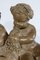 Patinated Terracotta Sculpture of Putti Playing with a Goat, 1900s, Image 12