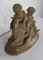 Patinated Terracotta Sculpture of Putti Playing with a Goat, 1900s 2