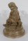 Patinated Terracotta Sculpture of Putti Playing with a Goat, 1900s, Image 22