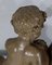 Patinated Terracotta Sculpture of Putti Playing with a Goat, 1900s 29