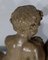Patinated Terracotta Sculpture of Putti Playing with a Goat, 1900s, Image 29