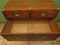 Oak Campaign Chest of Drawers in Two Parts by F Boswell 23