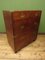 Oak Campaign Chest of Drawers in Two Parts by F Boswell 6