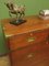 Oak Campaign Chest of Drawers in Two Parts by F Boswell 4