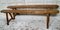 French Provincial Trestle Benches, Set of 2 1