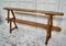 French Provincial Trestle Benches, Set of 2, Image 5