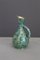 Vintage Ceramic Pitcher in Green and Blue, Image 7