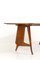 Holztisch mit Messingspitzen von Vittorio Dassi, 1950er 2