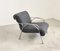 Armchair in Gray Fabric by Vittorio Gregotti, 1960s, Image 1