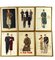 La Moda Maschile, Set of 6 Framed Original Illustrations of Mens Fashion 30s, Italy, 1920s, Image 1