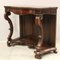 19th Century Italian Charles X Walnut Console 2