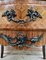 Late 19th Century French Louis XV Style Marquetry and Marble Chest of Drawers, Image 9