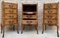 Late 19th Century French Louis XV Style Marquetry & Marble Chests of Drawers, Set of 2 15