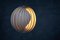 Dänische Mid-Century Moonlight Hängelampe von Verner Panton 2
