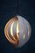 Mid-Century Danish Moonlight Pendant by Verner Panton 10