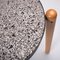 Tris Couchtisch aus Marmor, Stahl und Holz von Luca Maci für Kimano 2