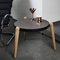 Tavolino da caffè Tris in marmo, acciaio e legno di Luca Maci per Kimano, Immagine 3