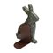 Marble and Steel Bunny Bookends by Alessandra Grasso, Set of 2 5